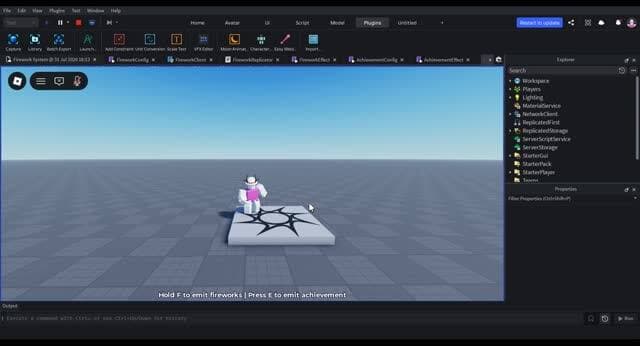Firework + Achievement VFX